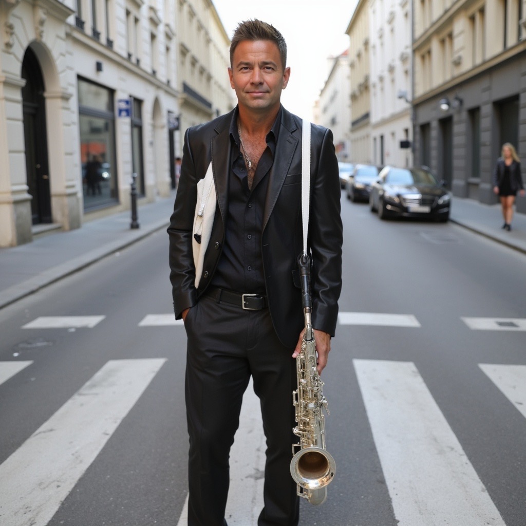 Saxophone on the street