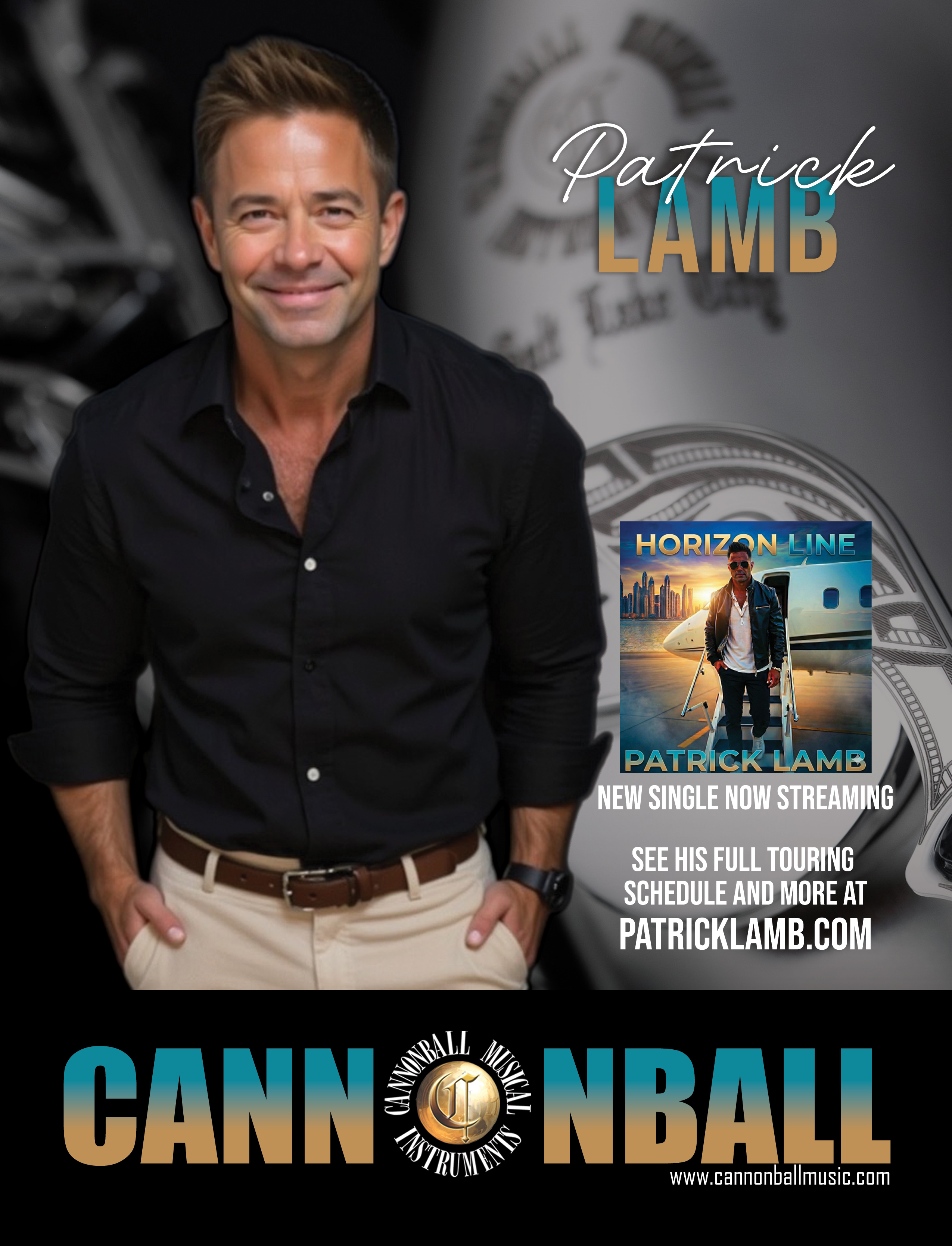 Patrick Lamb — editorial portrait, 2026