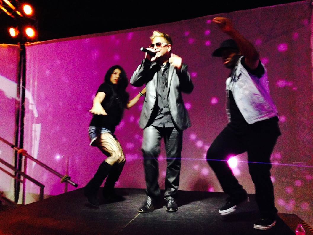 Patrick Lamb — Patrick with Dancers