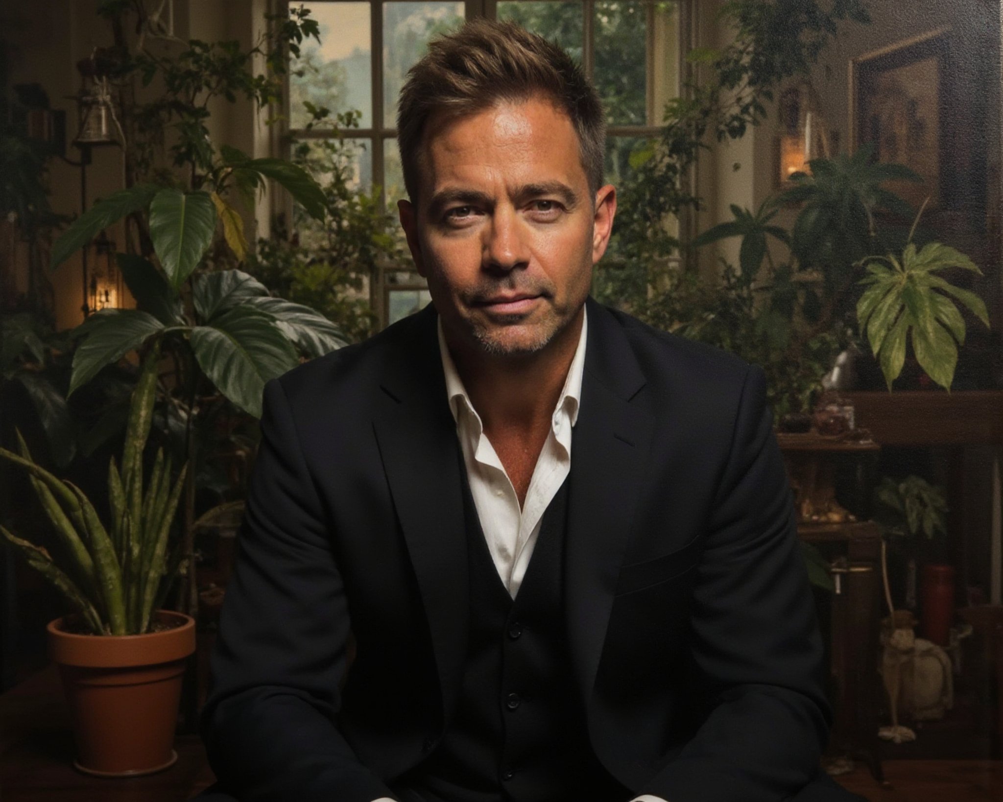 Patrick Lamb — conservatory portrait