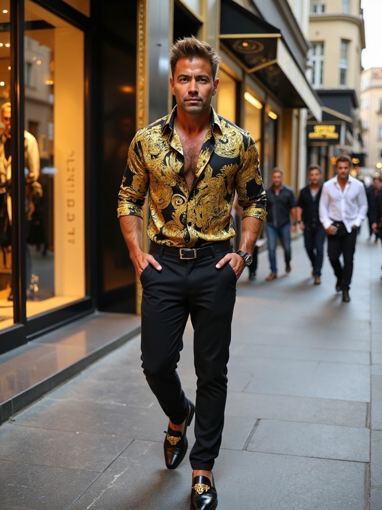 Patrick Lamb — gold baroque street